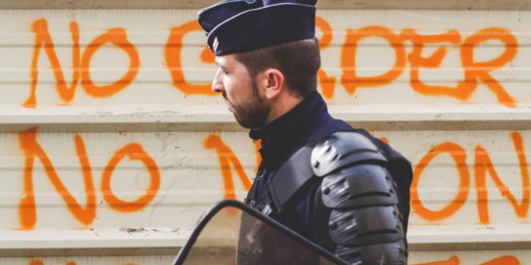 Dispositif de sécurité maximum face à la manifestation des opposant à l'A69 Toulouse Castres