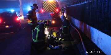 Violent incendie à Condom, un homme grièvement blessé sauvé des flammes