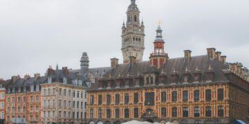 Vu d'en haut : Lille, magnifique sous la neige