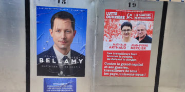 Les 38 panneaux des candidats aux élections européennes sont installés à Toulouse