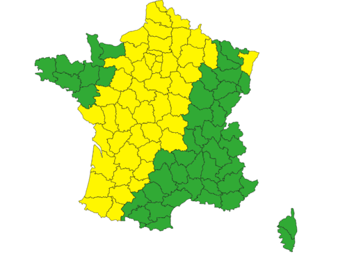 4 départements d'Occitanie en alerte vigilance aux Orages ce mardi