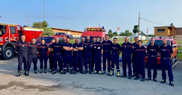 Incendies à Frontignan près de Montpellier, des sapeurs pompiers d'Occitanie en renfort