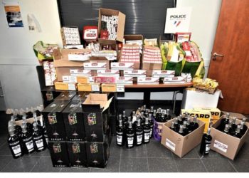 Entre Toulouse et Albi, saisie record d'alcool et tabac de contrebande