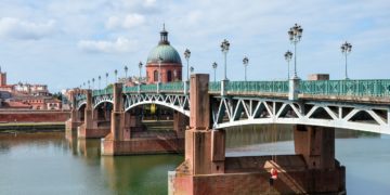 bridge, toulouse, france