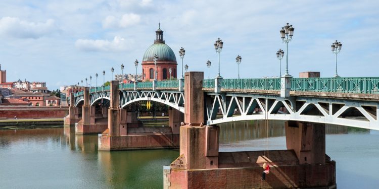 bridge, toulouse, france