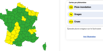 Plusieurs départements du Sud Ouest en alerte météo ce vendredi