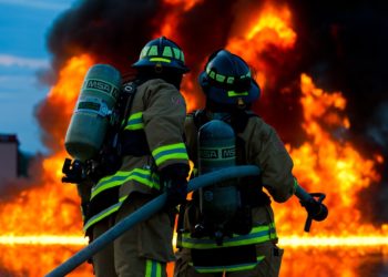 Violent incendie dans un entrepôt de boissons