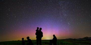 Une aurore boréale vue dans le ciel de Toulouse