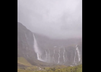 Les Pyrénées sous les eaux : l'impressionnante vidéo des cascades de Gavarnie