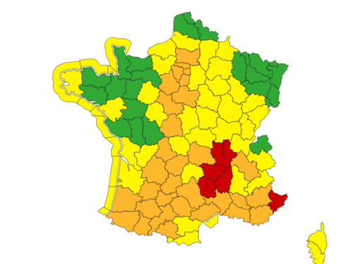Pluies "exceptionnelles" et crues "exceptionnelles" 6 département en alerte vigilance rouge