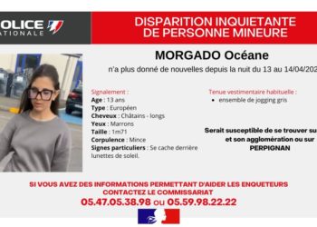 "elle pourrait être à Pau ou Perpignan" nouvelle disparition inquiétante d'une ado de 13 ans