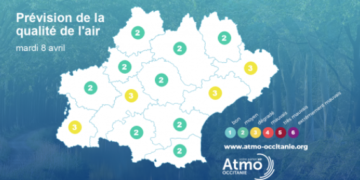 Concentration en Ozone : air de qualité "dégradée" à Toulouse