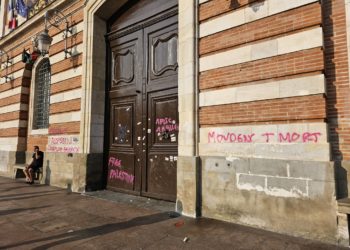 Menaces de mort à l'encontre de Jean Luc Moudenc lors de la manifestation "pour libérer la Flottille" en route pour Gaza