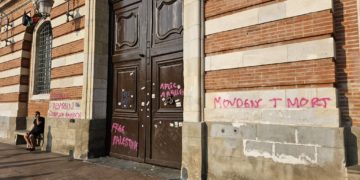 Menaces de mort à l'encontre de Jean Luc Moudenc lors de la manifestation "pour libérer la Flottille" en route pour Gaza