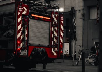 Incendie dans un immeuble, 4 victimes à l'hôpital