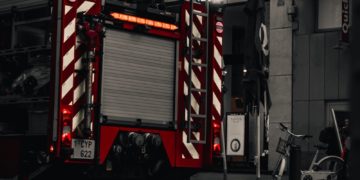 Incendie dans un immeuble, 4 victimes à l'hôpital