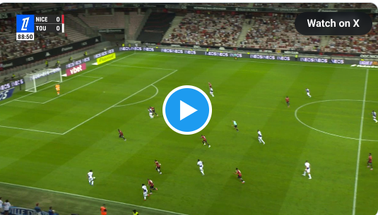 Ligue1 revoir le but de Sidibé pour la victoire de Toulouse à Nice