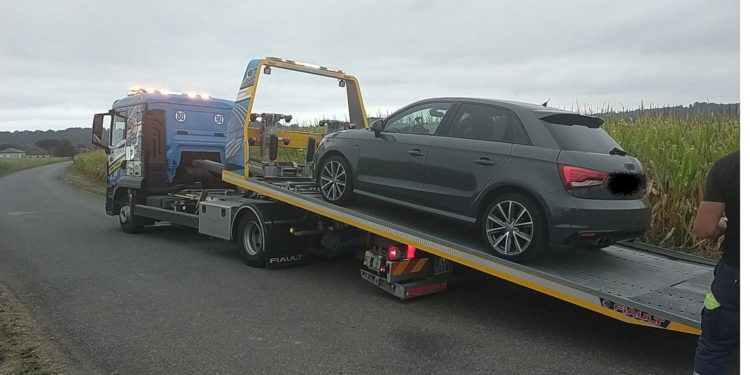 Un fou du volant contrôlé à 200 km/h sur une route départementale