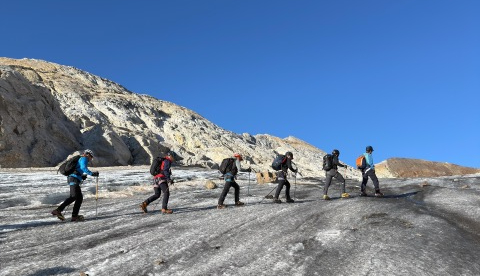Les policiers andorrans s'entraînent avec les gendarmes du PGHM