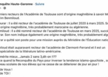 La sortie raciste contre les deux recteurs de l'académie de Toulouse va terminer en justice