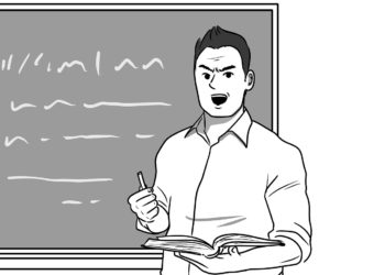 Professeur Truck en camping-car pour aider les élèves en zone rurale