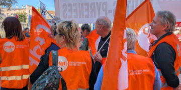 Manif intersyndicale du 2 octobre, Mobilisation en baisse partout en France