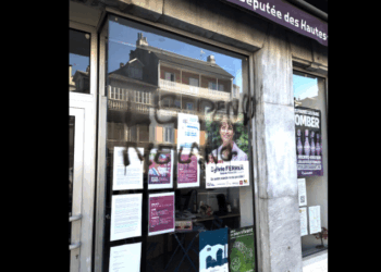 La permanence d'une députée LFI dégradée