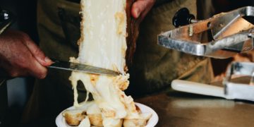 Manger sa raclette au bureau le midi