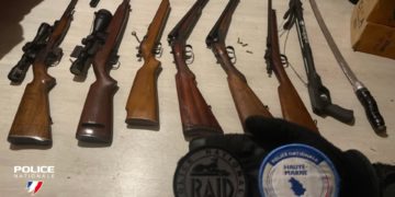 Lourdement armé il est délogé par les policiers du RAID