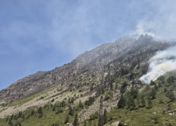 Des foyers résiduels mais l'incendie à Barèges est fixé