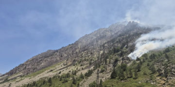 Des foyers résiduels mais l'incendie à Barèges est fixé