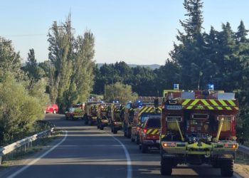 Des pompiers d'Occitanie en renfort dans le Var