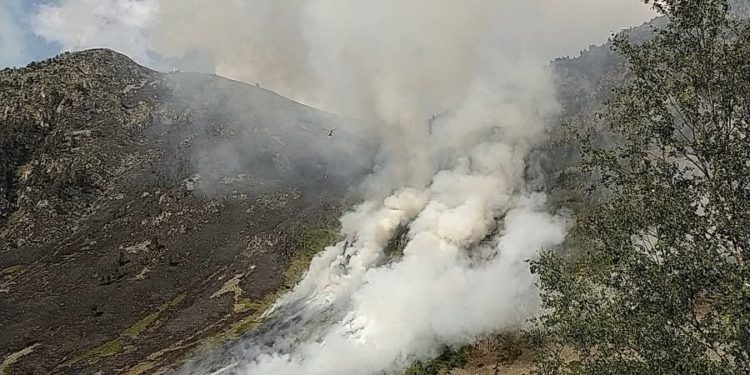 Dans les Pyrénées, un incendie progresse depuis plus de 10 jours