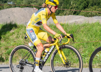 Pauline Ferrand-Prévot en retard sur le chrono du Tour de France femmes