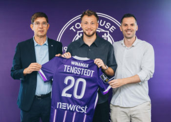 Espoir du foot Danois, Casper Tengstedt arrive au Toulouse FC