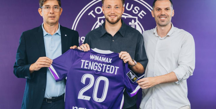 Espoir du foot Danois, Casper Tengstedt arrive au Toulouse FC