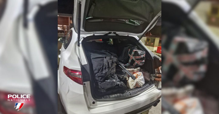 Une demi tonne de cocaïne saisie lors d'un Go Fast