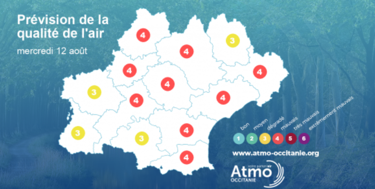 Mauvaise qualité de l'air à Toulouse : mal aux yeux ou de gorge possibles