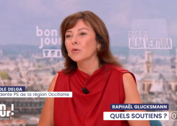 Carole Delga apporte son soutien à Raphaël Glucksmann