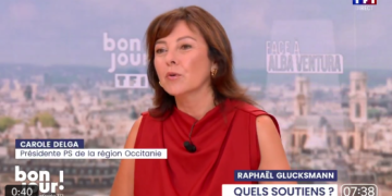 Carole Delga apporte son soutien à Raphaël Glucksmann