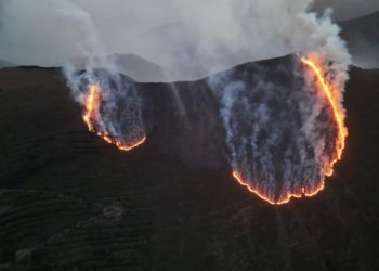 Importants moyens mobilisés pour un incendie difficile d'accès dans les Pyrénées