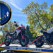 3 motards en excès de vitesse qui terminent à pied