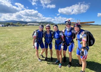 2 parachutistes toulousaines brillent en championnat du monde