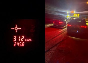 à 220 km/h entre Toulouse et Montauban "pour impressionner son passager"