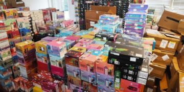 Des milliers de cigarettes électroniques de contrebande saisies
