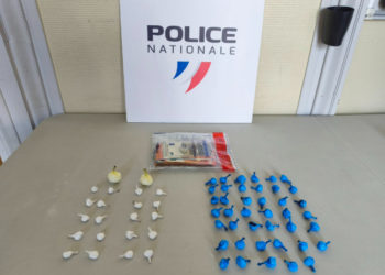 Les dealers se promenaient en centre ville avec 60 pochons de cocaïne