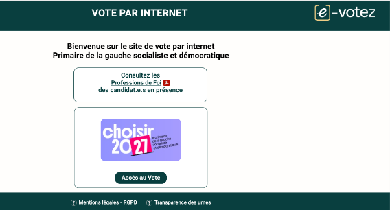 Le vote à la primaire socialiste déjà bloqué